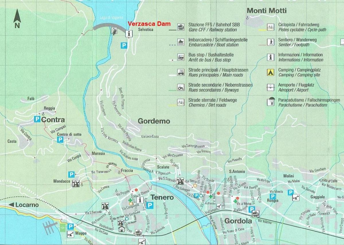 mapa do acampamento suíça
