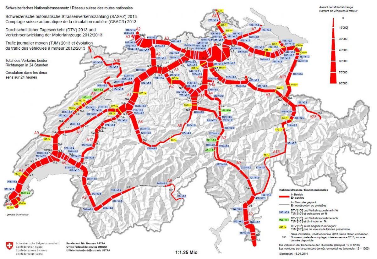 mapa da suíça vinheta