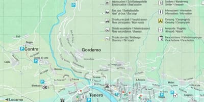 Mapa do acampamento suíça